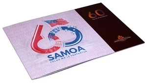 Samoa 10 60 Tala 2019 / 2022(2023) P45s P46s UNC - Polymer / Specimen w/ folder - Picture 1 of 10