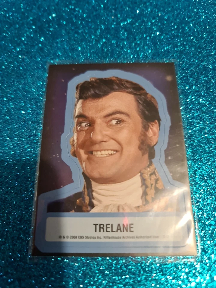 Star Trek 2008 🏆STICKER CARD #S17 TRELANE Trading Card 🏆FREE POST - Image 1 of 1