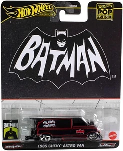 Hot Wheels Premium 1:64 Pop Culture Batman ’85 Chevrolet Astro Van - Picture 1 of 7