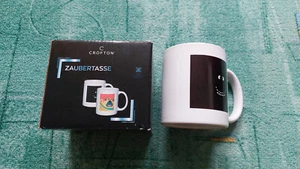 Neu - Zaubertasse mit fröhlichem Hund Aufdruck - Crofton - Bild 1 von 3