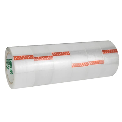 2" or 3" x 110yds Packing Tape - Thickness 1.6 Mil Or 2 Mil - Clear Box Tape - Image 1 of 4