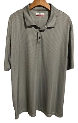 Grand Slam Polo Shirt Mens XXL Green White Performance Golf Casual Active - Image 1 of 4