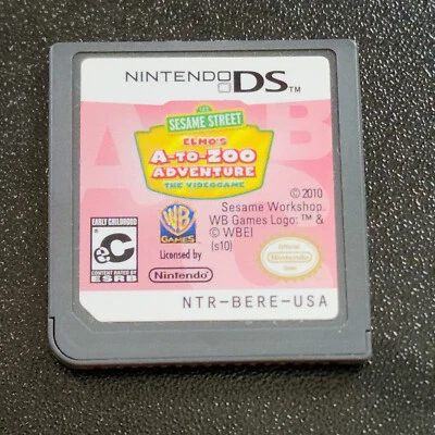 Sesame Street: Elmo's A-To-Zoo Adventure Nintendo DS - Solo cartucho suelto Foto 1 de 4