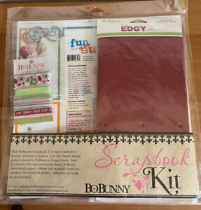 Bo Bunny Scrapbook Kit Board Book Album Kit New - Fun in the Sun