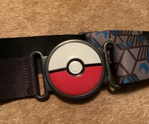 Pokemon Clip N Go Belt (Black/Gray/Blue) TOMY Toys Adjustable Strap - Picture 1 of 4