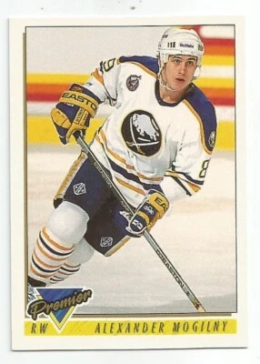 ALEXANDER MOGILNY 1993-94 TOPPS CARD NEAR MINT+ CONDITION - Image 1 of 2
