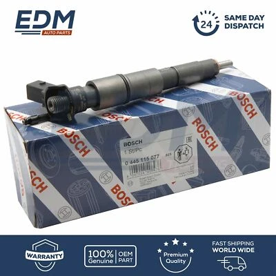 Injetor diesel Bosch para BMW X3 E83 X5 E70 X6 E71 E72 0445115077 13537808089 - Imagem 1 de 3