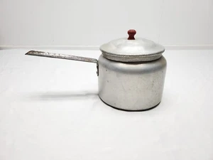 Vintage ParaMount 20 Gauge Pure Aluminum Stock Pot with Lid Made In USA  - Picture 1 of 15