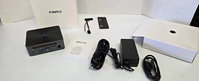 Kamrui CK10 Mini Desktop PC, Intel i7-10810U, 16GB RAM, 512GB SSD - Image 1 of 3