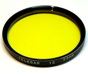 Telesar 55mm Filter Y2 Yellow made in Japan - Picture 1 of 8