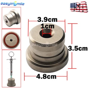 Jeringa Dental/Soporte Aguja Organizador Base Acero Inoxidable Pedestal 2"x1.5"cm - Imagen 1 de 13
