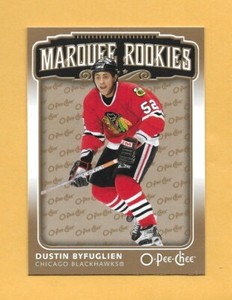 06-07 OPC O-PEE-CHEE MARQUEE ROOKIE RC Card # 501 DUSTIN BYFUGLIEN EXCEPTIONAL!