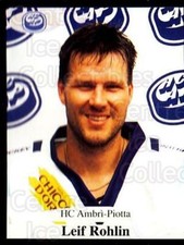 1999-00 Swiss Panini Stickers #11 Leif Rohlin