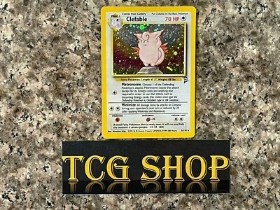 Clefable - Rare Vintage Pokémon Card! Classic! - Image 1 of 4