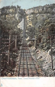 # K1352   CHATTANOOGA,  TN.   POSTCARD,   LOOKOUT MOUNTAIN INCLINE - Picture 1 of 2