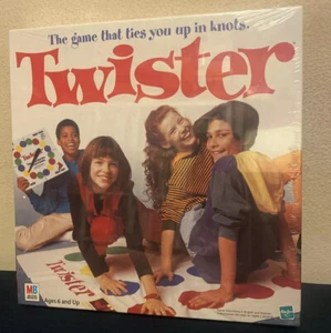 VINTAGE/Sealed 1998 MILTON BRADLEY TWISTER BOARD GAME ~Still in original plastic - Picture 1 of 2