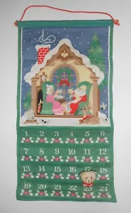 Vintage AVON Countdown to Christmas Wall Calendar with Mouse - Picture 1 of 4
