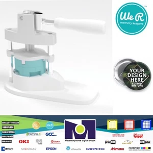 We R BUTTON PRESS KIT - MACHINE, MEDIUM TOP AND BASE INSERT, MEDIUM DIE, 660524 - Imagen 1 de 14