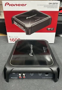 PIONEER AMPLIFICATORE AUTO 1600W MAX MONO ONE BASS SUBWOOFER CANALE GM-D8701 OPENBOX - Foto 1 di 3
