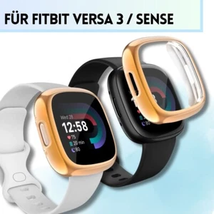 Etui ochronne na Fitbit Versa 3 Sense ✅ TPU Silikonowe etui Kolorowe 360° Bumper miękkie - Zdjęcie 1 z 30