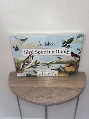 Audubon Bird Spotting Opoly Collectors Edition Board Game Monopoly New Sealed  - Image 1 of 2