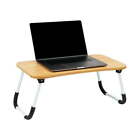 Portable Laptop Desk with Collapsible Legs, Beige`