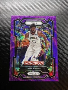 2023-24 Panini Prizm Monopoly #69 Joel Embiid Purple Wave - Picture 1 of 2