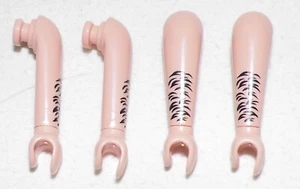 09406, 4x Arm (ohne Nute für Manschetten), hautfarben (Europa), bedruckt - Picture 1 of 1