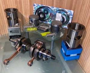 1995-2005 Sea-Doo 717 720 Models ENGINE REBUILD KIT Crank+Pistons+Sleeves ==NEW - Bild 1 von 5
