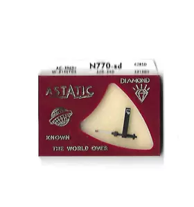 ASTATIC N770-SD (TETRAD) VINTAGE NEW SEALED PHONOGRSAPH NEEDLE - Picture 1 of 2