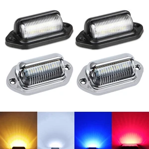 Marine Boat RV LED Deck Courtesy Lights Waterproof White Stern Transom Lamp 12V - Imagen 1 de 13