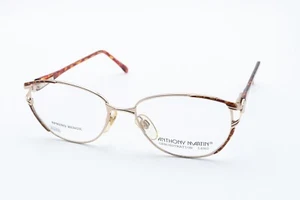 Marco de gafas flexible Anthony Martin Erin 06 Burnt Amber Tortoise 55-18-135 A170 - Imagen 1 de 12