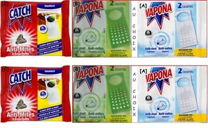 Crochets Anti-Mites CATCH ou VAPONA : INODORE ou POMME VERTE - Tous vêtements - Afbeelding 1 van 5