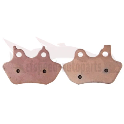 Sintered Brake Pads Rear For Harley-Davidson Dyna Electra Glide Fatboy Softail - Image 1 of 4