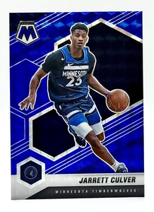 2020-21 Panini Mosaic Blue #176 Jarrett Culver 52/99 Minnesota Timberwolves - Picture 1 of 2