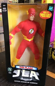 JLA THE FLASH 12" ACTION FIGURE POSABILE DC 1998 HASBRO NUOVO CON SCATOLA JUSTICE LEAGUE - Foto 1 di 4