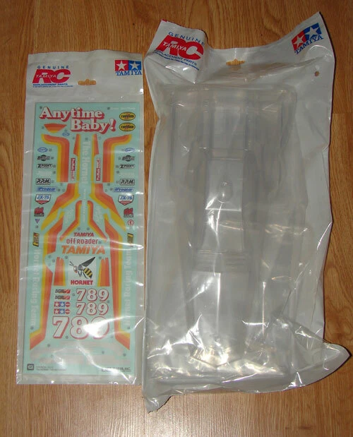 Tamiya RC The HORNET Body with Wing 9805020 and Sticker Set 9495452 - Image 1 of 1