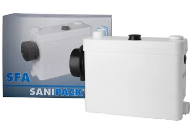 SFA Hebeanlage Abwasserhebeanlage Sanibroy Sanipack Plus WC - Bild 1 von 4