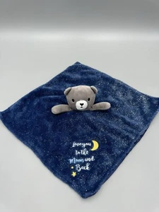 Baby Starters Teddy Bear Lovey Love You to the Moon And Back Security Blanket - Picture 1 of 8