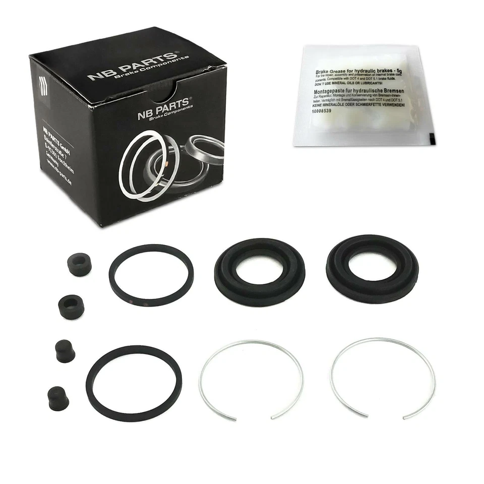 Kit de Reparación Pinza Freno Trasero 43mm Para Nissan 370Z Coupé Z34 Roadster - Imagen 1 de 1