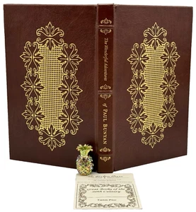 Easton Press WONDERFUL ADVENTURES OF PAUL BUNYAN Collectors Edition ILLUSTRATED! - Picture 1 of 24