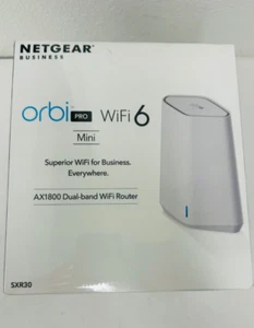 NETGEAR Orbi Pro WiFi 6 Mini Mesh System (SXR30) Router  - Picture 1 of 4