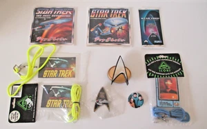 STAR TREK ASSORTED SERIES MEMORABILIA KEEPSAKES Lot of 9 New Old Stock Vtg AZ30 - Picture 1 of 7