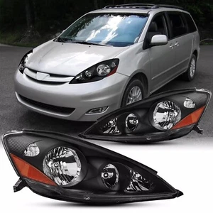 2PCS Halogen Headlight Assembly For Facelift 2006 2007 2008 2009 2010 Toyota ... - Picture 1 of 8