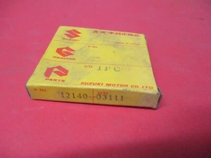NOS NEW OEM ORIGINAL SUZUKI PISTON RINGS K11 K10 K15 1968 1.00 12140-03111 - Picture 1 of 1