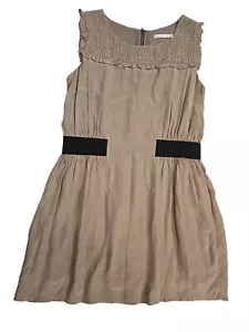 See U Soon Anthropologie Beige Kleid Größe Large L - Bild 1 von 7
