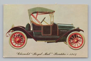 Postcard Chevrolet Royal Mail Roadster 1914 - Picture 1 of 2