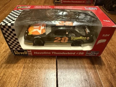 NASCAR Davey Allison Revell Havoline Thunderbird #28 1:24 scale Die Cast METAL  - Image 1 of 4