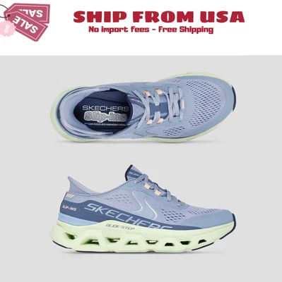 Skechers Sport SKECHERS SLIP-INS: GLIDE-STEP ALTUS Blue Athletic Slip-On Shoes - Image 1 of 4