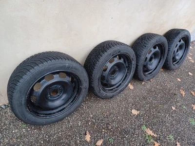 Peugeot 208 II Opel Corsa F Winterräder 195/55R16 Bridgestone Winterreifen DOT22 - Bild 1 von 4